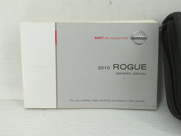 2010 Nissan Rogue Owners Manual Book Guide OEM Used Auto Parts