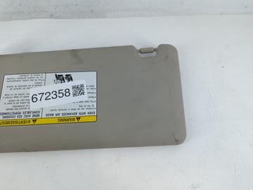 2008-2010 Nissan Rogue Sun Visor Shade Replacement Passenger Right Mirror Fits Fits 2008 2009 2010 OEM Used Auto Parts