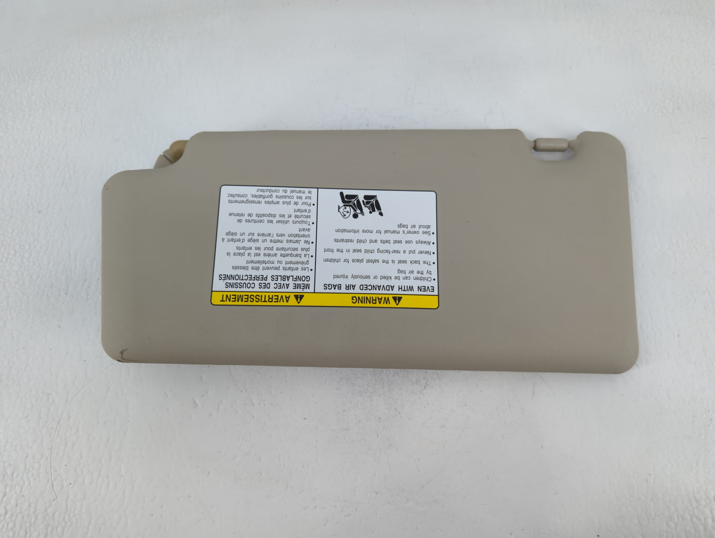2008-2015 Nissan Rogue Sun Visor Shade Replacement Passenger Right Mirror Fits Fits 2008 2009 2010 2011 2012 2013 2014 2015