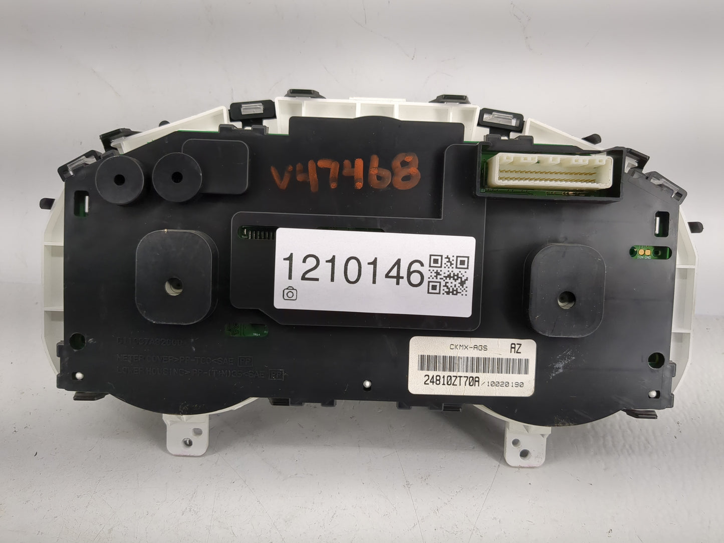 2010 Nissan Sentra Instrument Cluster Speedometer Gauges P/N:24810ZT70A Miles: Fits OEM Used Auto Parts - Oemusedautoparts1.