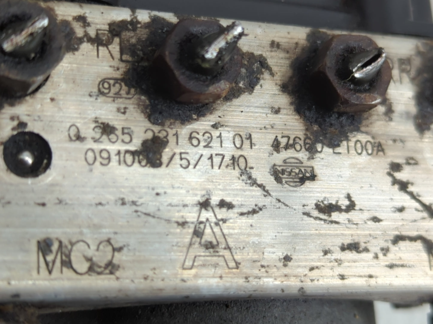 2007-2010 Nissan Sentra ABS Pump Control Module Replacement P/N:47660 ET00A 0 265 231 621 01 Fits Fits 2007 2008 2009 2010 O