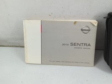 2010 Nissan Sentra Owners Manual Book Guide P/N:OM0E-0B16U0 OEM Used Auto Parts