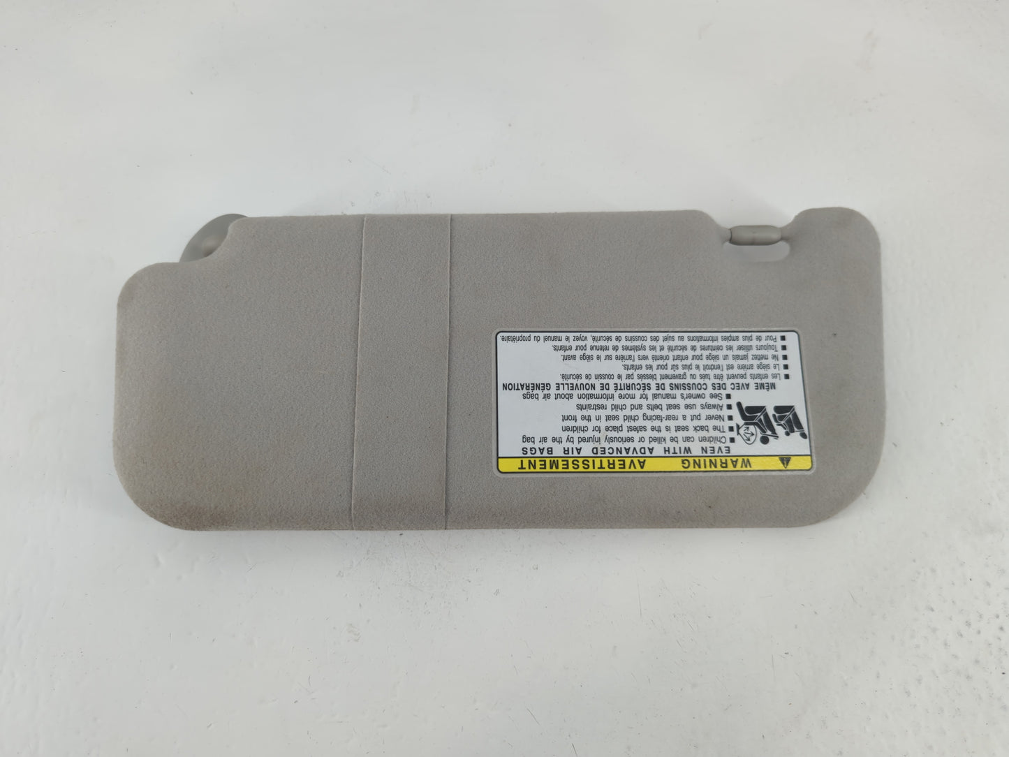 2009-2010 Pontiac Vibe Sun Visor Shade Replacement Passenger Right Mirror Fits Fits 2009 2010 OEM Used Auto Parts - Oemuseda