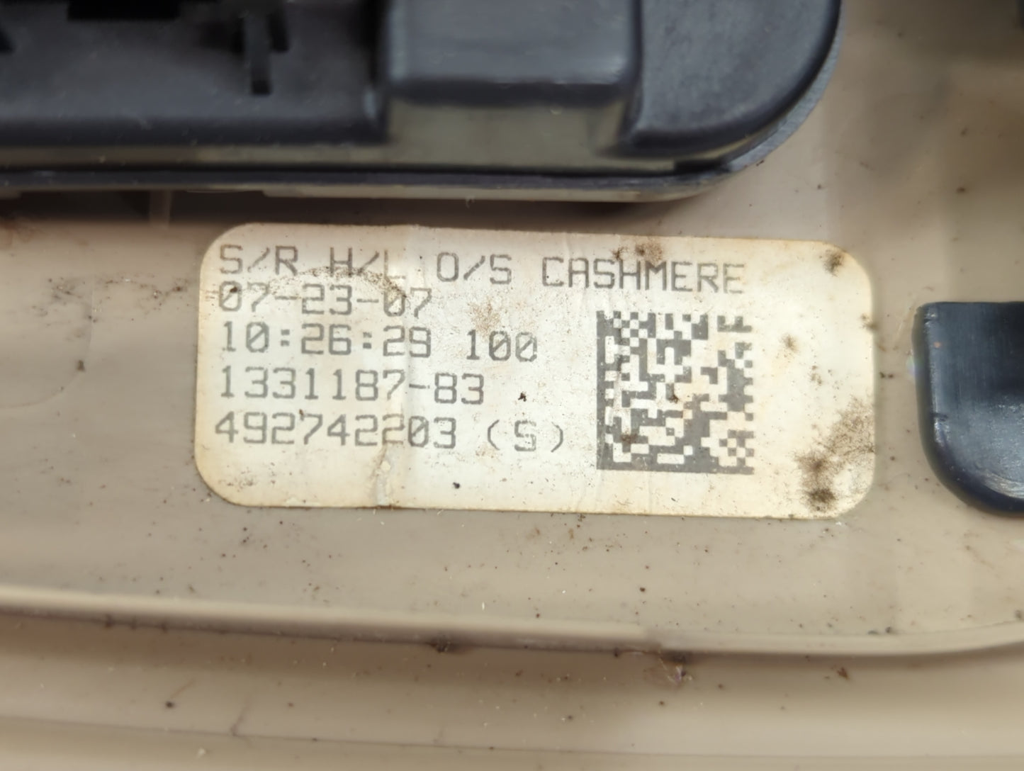 Saturn Outlook Overhead Roof Console 777458 - Oemusedautoparts1.com