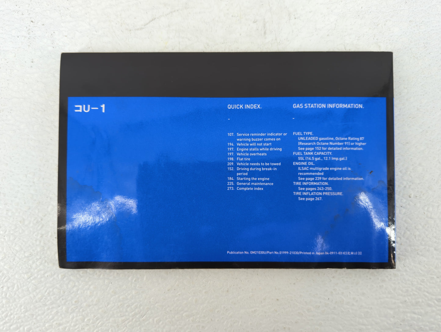 2010 Scion Tc Owners Manual Book Guide P/N:01999-21030 OEM Used Auto Parts - Oemusedautoparts1.com