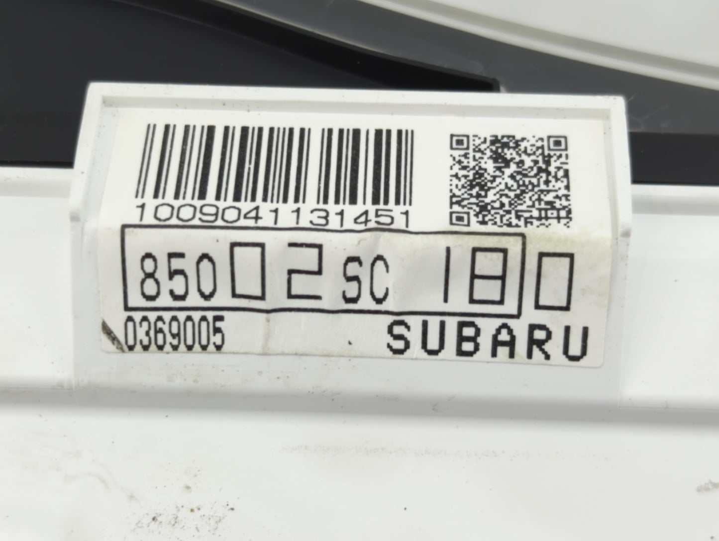 2010 Subaru Forester Instrument Cluster Speedometer Gauges P/N:85002SC180 Fits OEM Used Auto Parts - Oemusedautoparts1.com