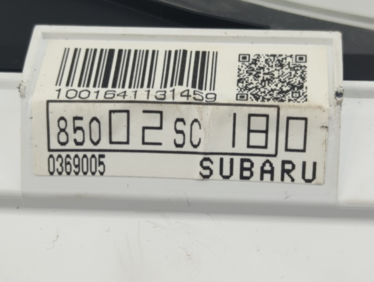 2010 Subaru Forester Instrument Cluster Speedometer Gauges P/N:85002SC180 Fits OEM Used Auto Parts - Oemusedautoparts1.com