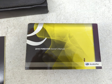 2010 Subaru Forester Owners Manual Book Guide P/N:A8150BE-B OEM Used Auto Parts
