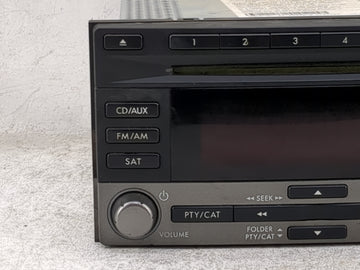 2010 Subaru Forester Radio AM FM Cd Player Receiver Replacement P/N:86201SC601 PF-2982B-B, CP604U1 Fits OEM Used Auto Parts