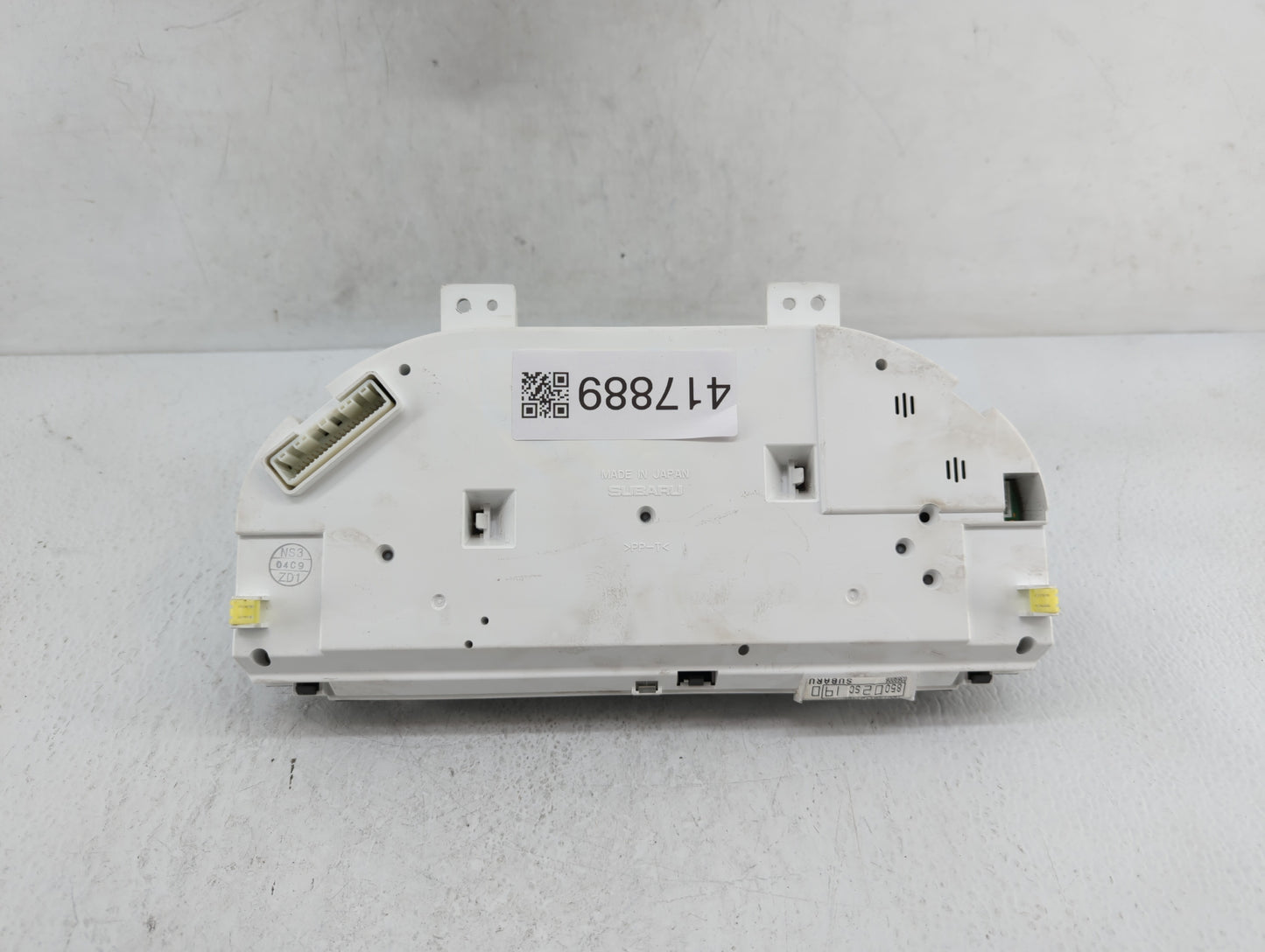 2010 Subaru Forester Instrument Cluster Speedometer Gauges P/N:85002SC190 Fits OEM Used Auto Parts - Oemusedautoparts1.com