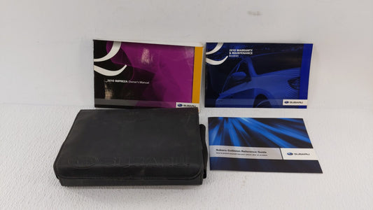2010 Subaru Impreza Owners Manual Book Guide OEM Used Auto Parts