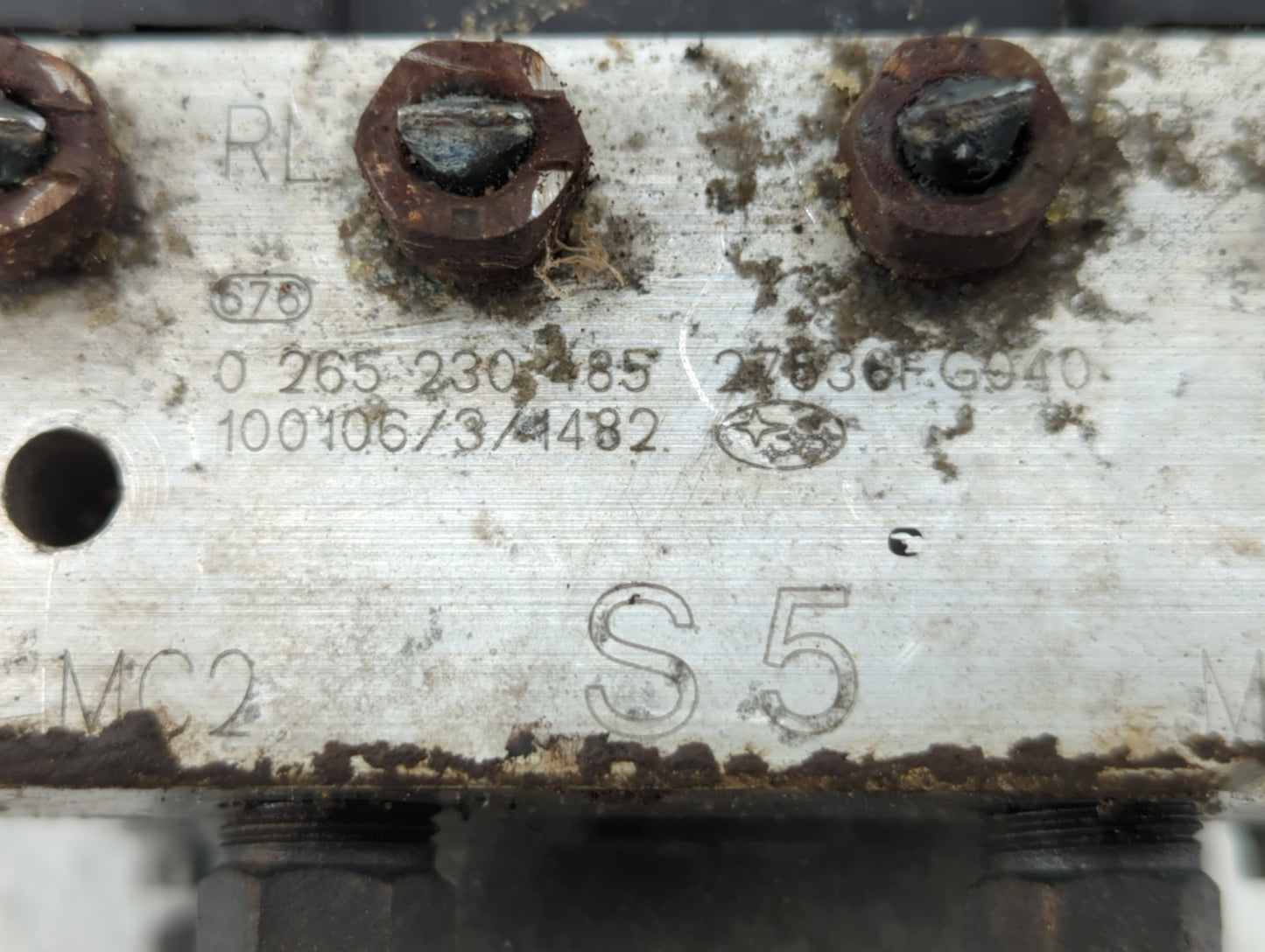 2008-2011 Subaru Impreza ABS Pump Control Module Replacement P/N:2756T G040 Fits Fits 2008 2009 2010 2011 OEM Used Auto Part