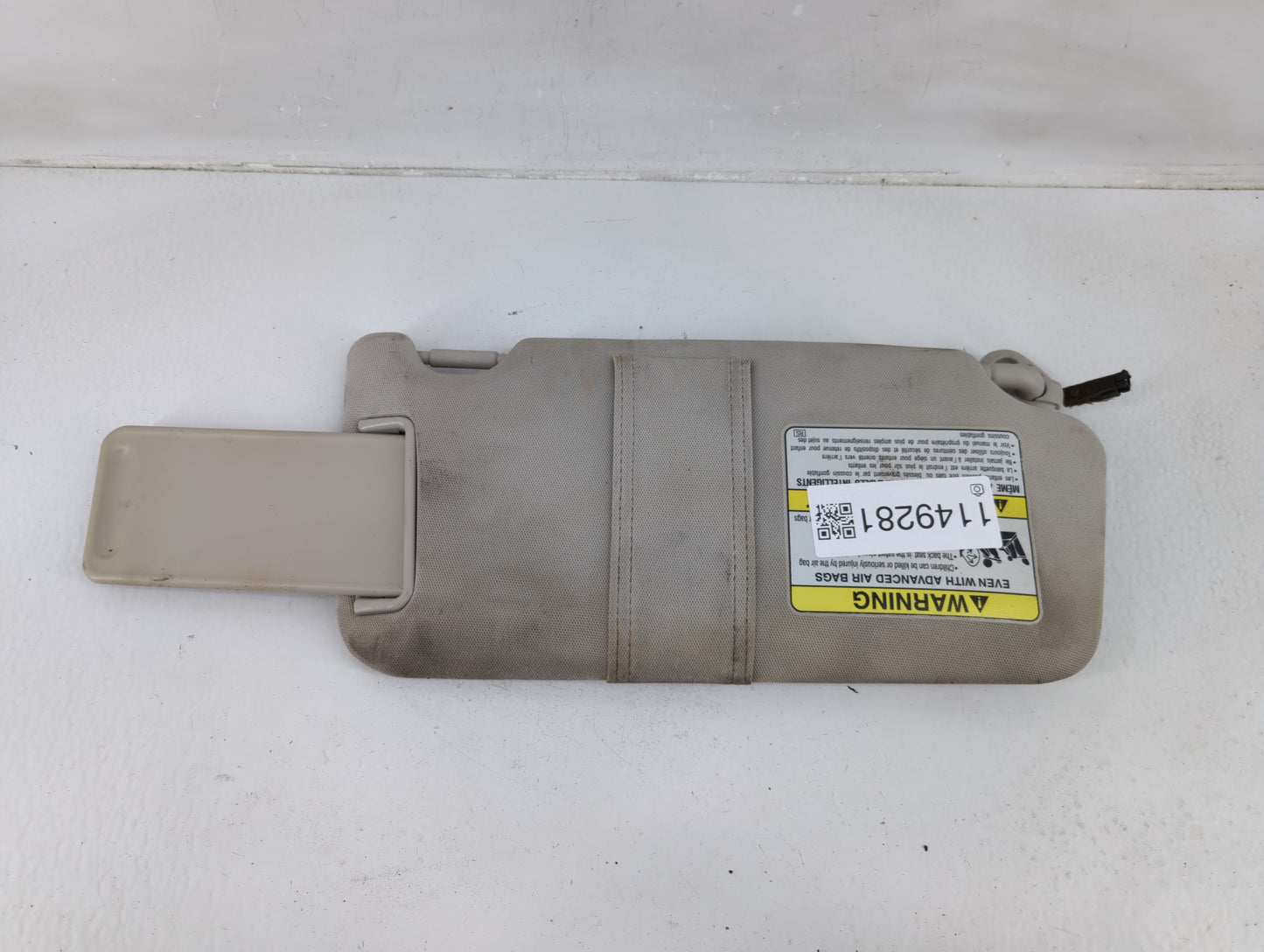 2010-2014 Subaru Legacy Sun Visor Shade Replacement Passenger Right Mirror Fits Fits 2010 2011 2012 2013 2014 OEM Used Auto