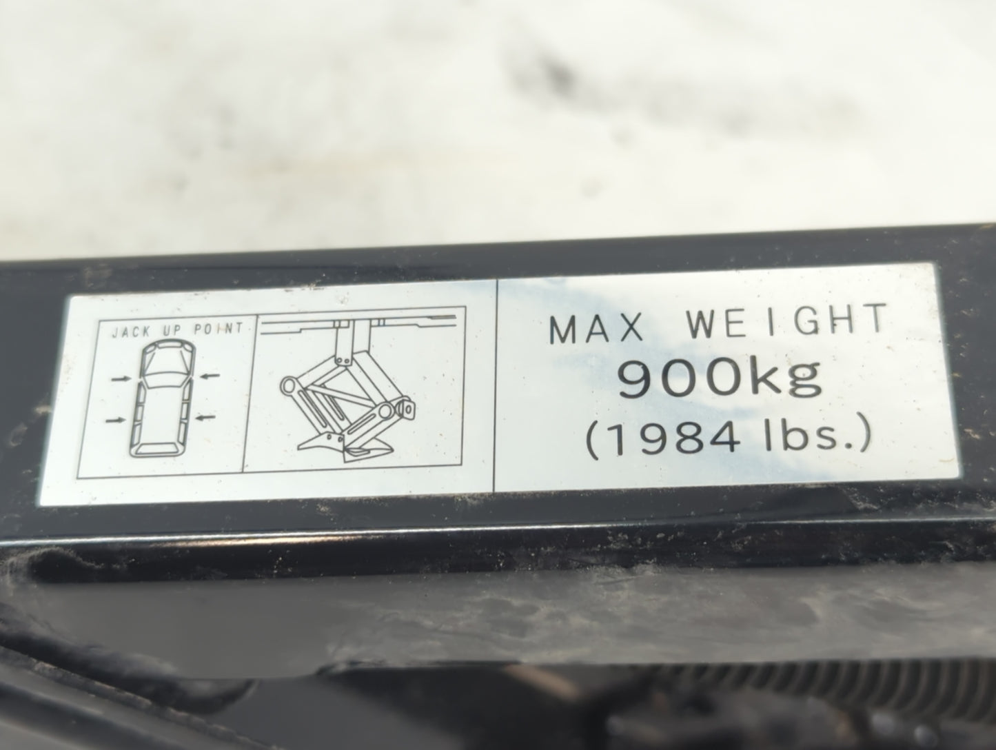 2010 Subaru Legacy Spare Scissor Car Jack - Oemusedautoparts1.com