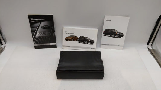 2010 Subaru Legacy Owners Manual Book Guide OEM Used Auto Parts