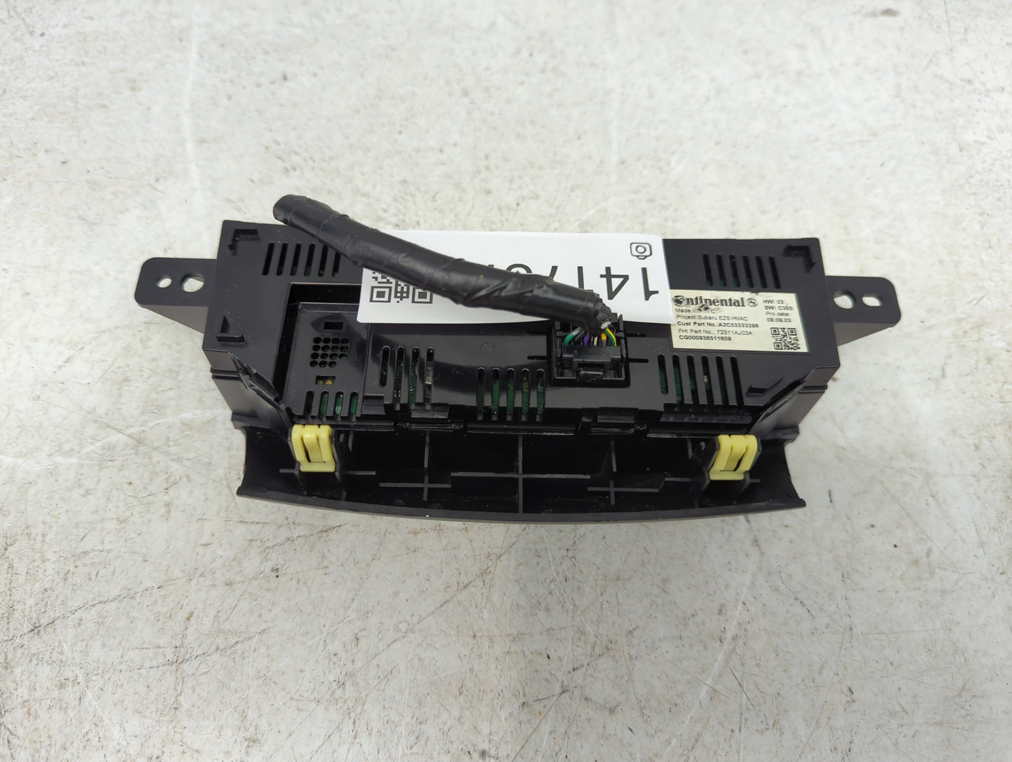 2010-2014 Subaru Legacy Climate Control Module Temperature AC/Heater Replacement P/N:A2C53333396 Fits OEM Used Auto Parts -