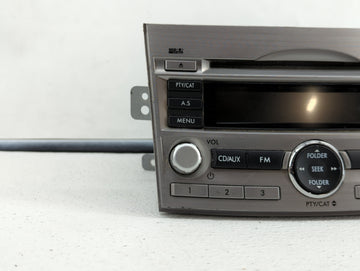 2010-2012 Subaru Legacy Am Fm Cd Player Radio Receiver