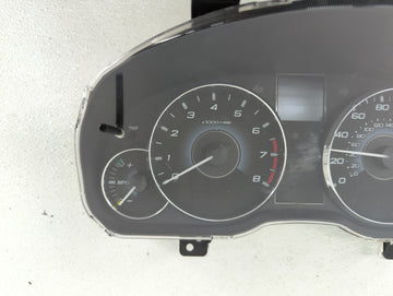2010 Subaru Legacy Instrument Cluster Speedometer Gauges P/N:0337010 00215591-000038, 85002AJ09 A Fits OEM Used Auto Parts
