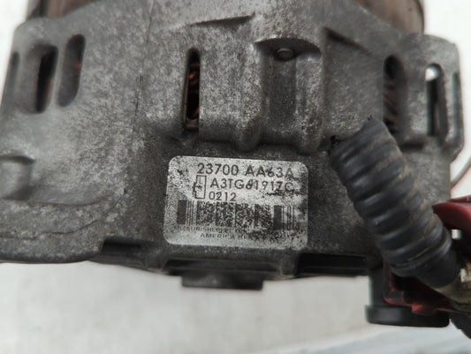 2010-2012 Subaru Legacy Alternator Replacement Generator Charging Assembly Engine OEM P/N:23700 AA63B 23700 AA63A Fits OEM Used Auto Parts