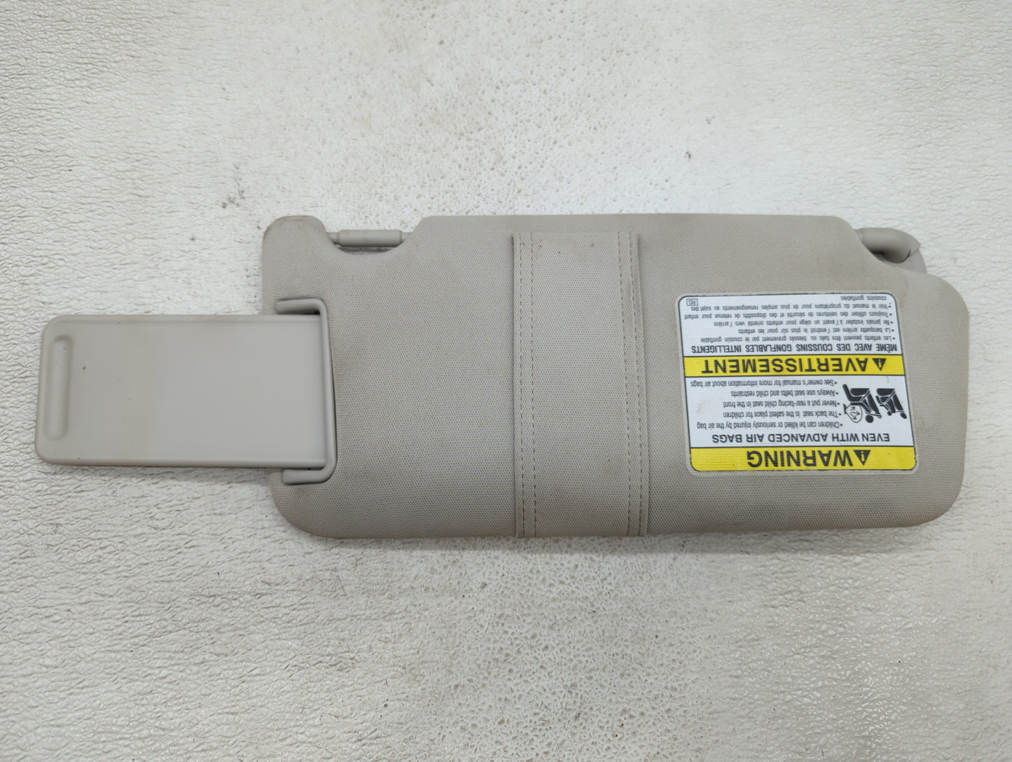 2010-2014 Subaru Legacy Sun Visor Shade Replacement Driver Left Mirror Fits Fits 2010 2011 2012 2013 2014 OEM Used Auto Part