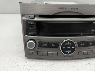 2010-2012 Subaru Legacy Am Fm Cd Player Radio Receiver