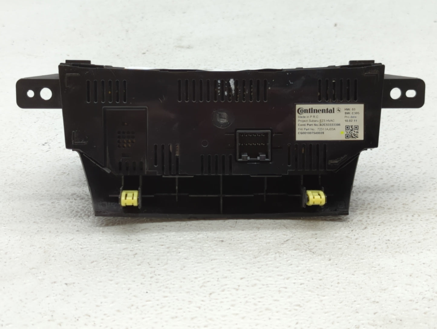 2010-2014 Subaru Legacy Climate Control Module Temperature AC/Heater Replacement P/N:72311AJ03A Fits Fits 2010 2011 2012 201