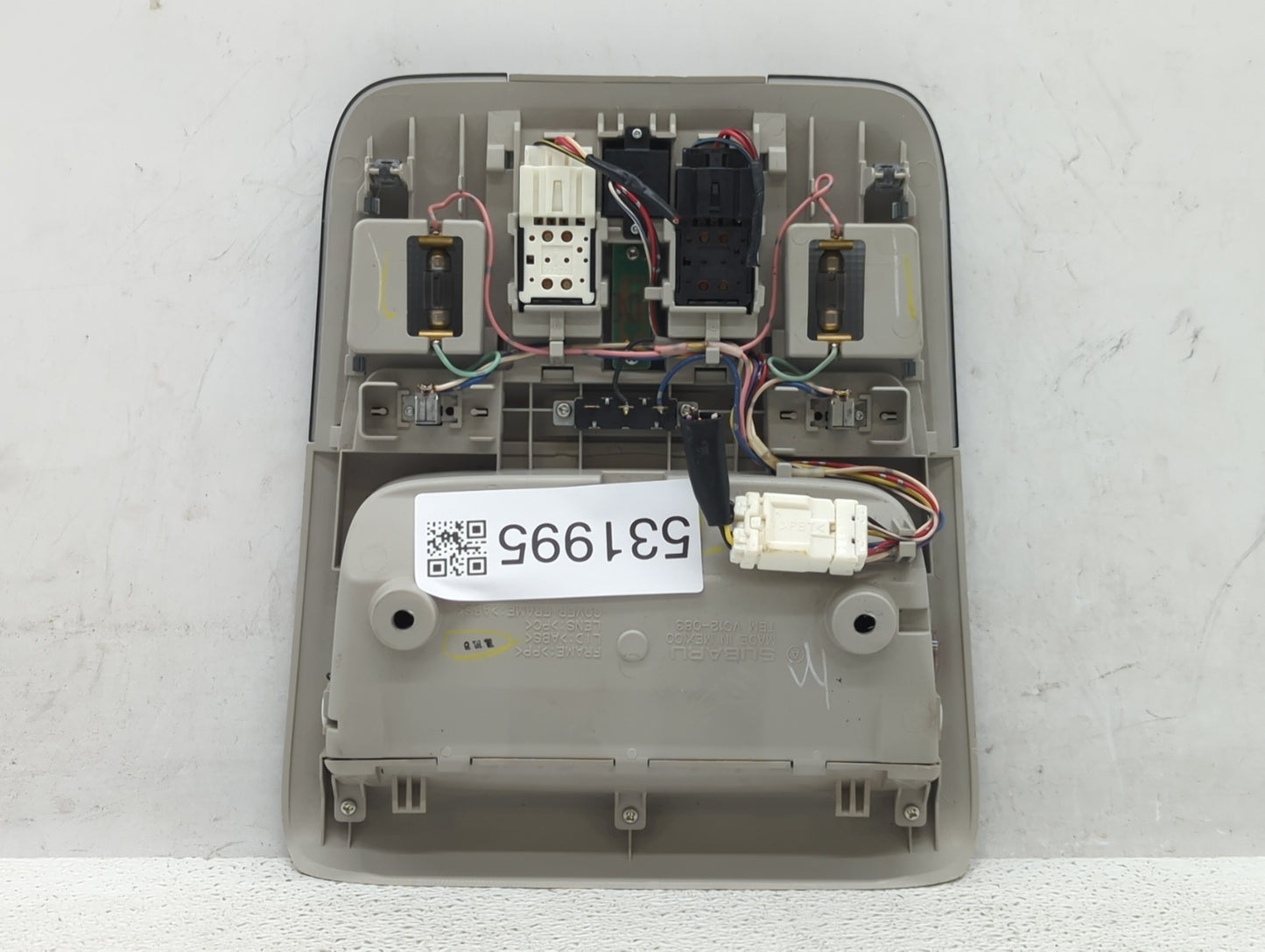 2010-2012 Subaru Legacy Overhead Roof Console - Oemusedautoparts1.com