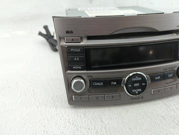 2010-2012 Subaru Legacy Am Fm Cd Player Radio Receiver