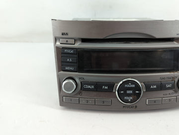 2010-2012 Subaru Legacy Radio AM FM Cd Player Receiver Replacement P/N:86201AJ64A Fits Fits 2010 2011 2012 OEM Used Auto Parts