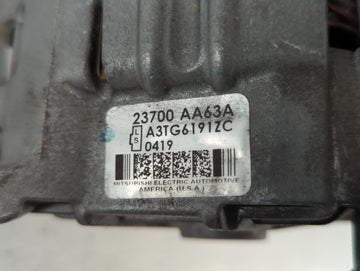 2010-2012 Subaru Legacy Alternator Replacement Generator Charging Assembly Engine OEM P/N:A3TG6191ZC 23700 AA63A Fits OEM Used Auto Parts
