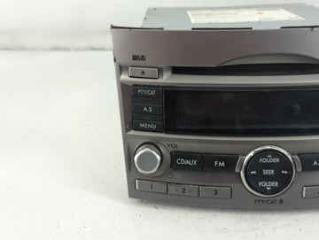 2010-2012 Subaru Legacy Radio AM FM Cd Player Receiver Replacement P/N:86201AJ64A Fits Fits 2010 2011 2012 OEM Used Auto Parts