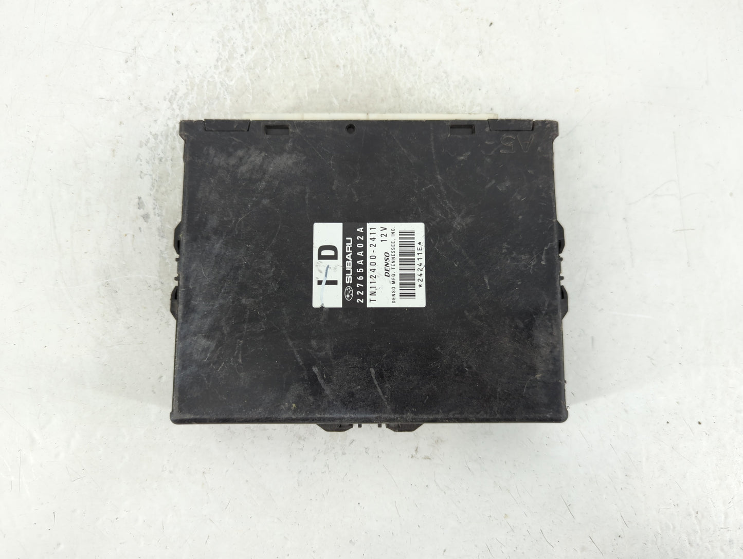 2010 Subaru Legacy PCM Engine Control Computer ECU ECM PCU OEM P/N:TN112400-2411 22765AA02A Fits OEM Used Auto Parts - Oemus
