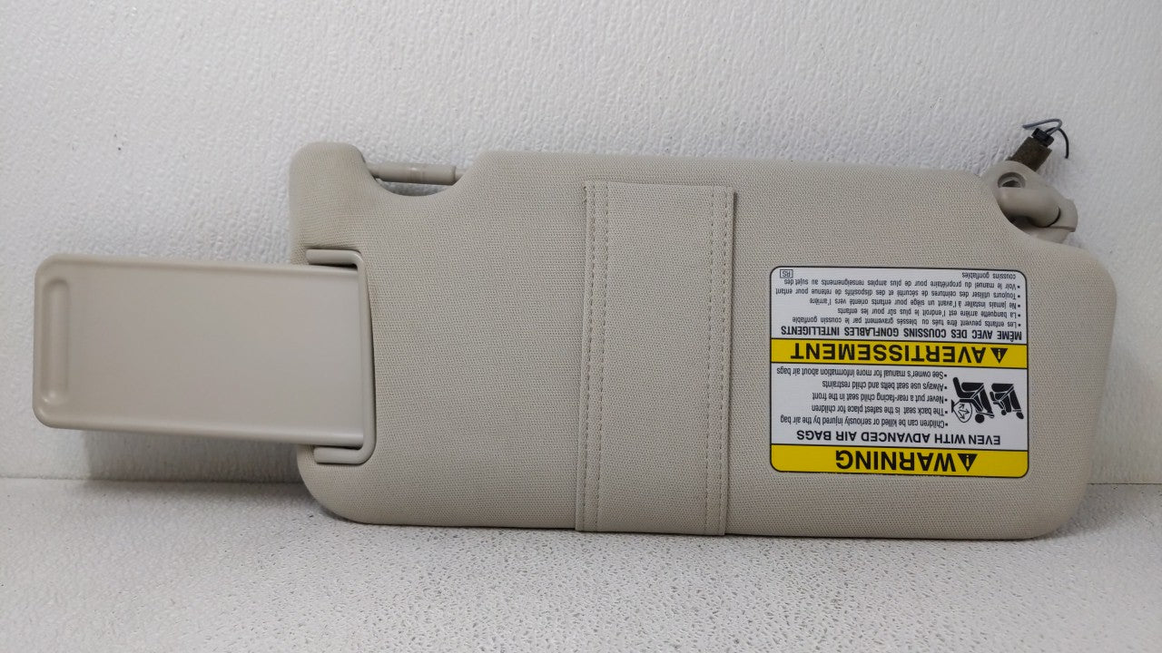 2010-2014 Subaru Legacy Sun Visor Shade Replacement Driver Left Mirror Fits Fits 2010 2011 2012 2013 2014 OEM Used Auto Part