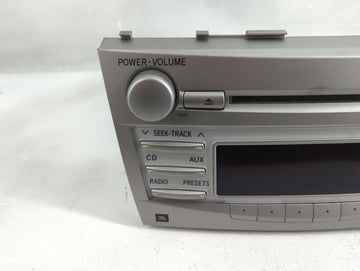 2010-2011 Toyota Camry Radio AM FM Cd Player Receiver Replacement P/N:86120-06490 86120-06480 Fits Fits 2010 2011 OEM Used Auto Parts
