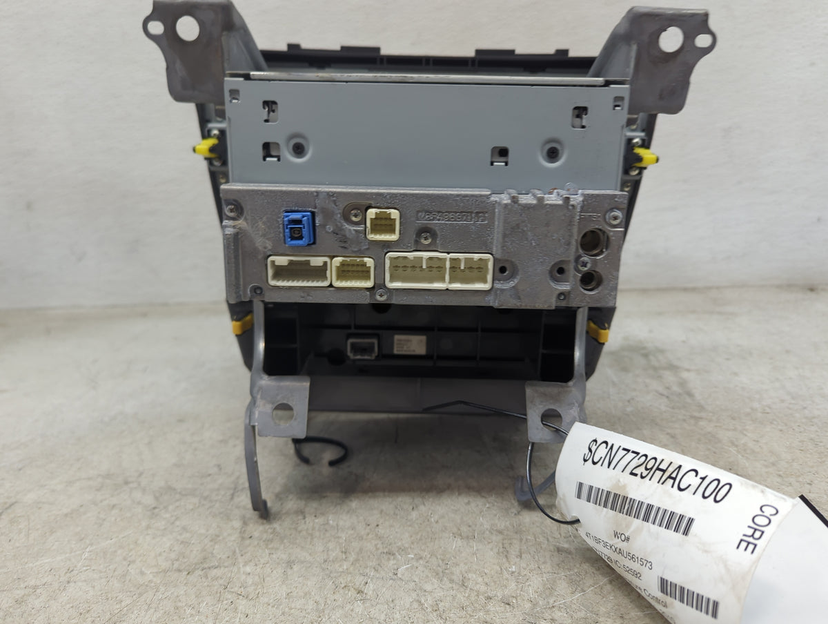 2010-2011 Toyota Camry Radio AM FM Cd Player Receiver Replacement P/N:86120-06700 CQ-FS8960X Fits Fits 2010 2011 OEM Used Au