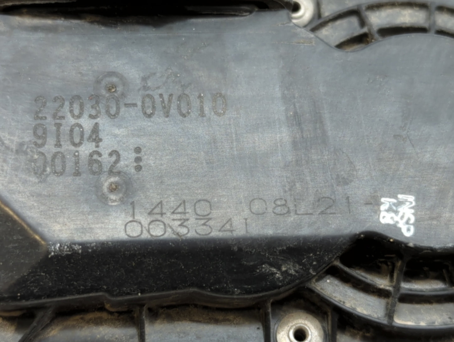 2010 Toyota Camry Throttle Body Fits Fits 2009 2011 OEM Used Auto Parts - Oemusedautoparts1.com