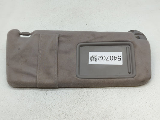 2007-2011 Toyota Camry Sun Visor Shade Replacement Passenger Right Mirror Fits Fits 2007 2008 2009 2010 2011 OEM Used Auto Parts