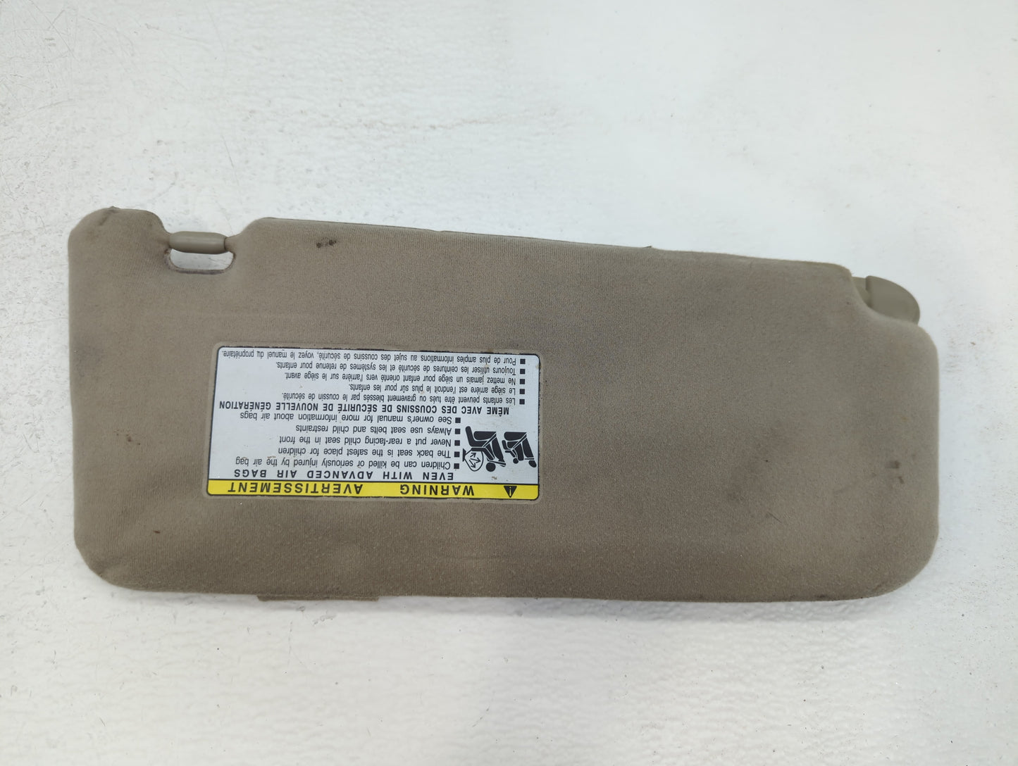 2007-2011 Toyota Camry Sun Visor Shade Replacement Driver Left Mirror Fits Fits 2007 2008 2009 2010 2011 OEM Used Auto Parts