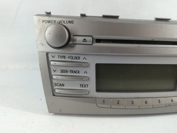2010-2011 Toyota Camry Radio AM FM Cd Player Receiver Replacement P/N:86120-06480 Fits Fits 2010 2011 OEM Used Auto Parts
