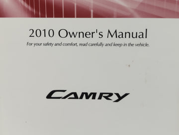 2010 Toyota Camry Owners Manual Book Guide P/N:01999-33840 OEM Used Auto Parts