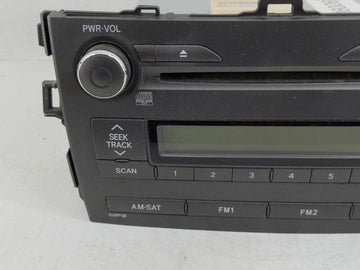 2009-2010 Toyota Corolla Radio AM FM Cd Player Receiver Replacement P/N:86120-02B00 Fits Fits 2009 2010 OEM Used Auto Parts