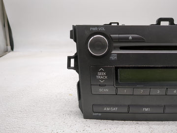 2009-2010 Toyota Corolla Radio AM FM Cd Player Receiver Replacement Fits Fits 2009 2010 OEM Used Auto Parts