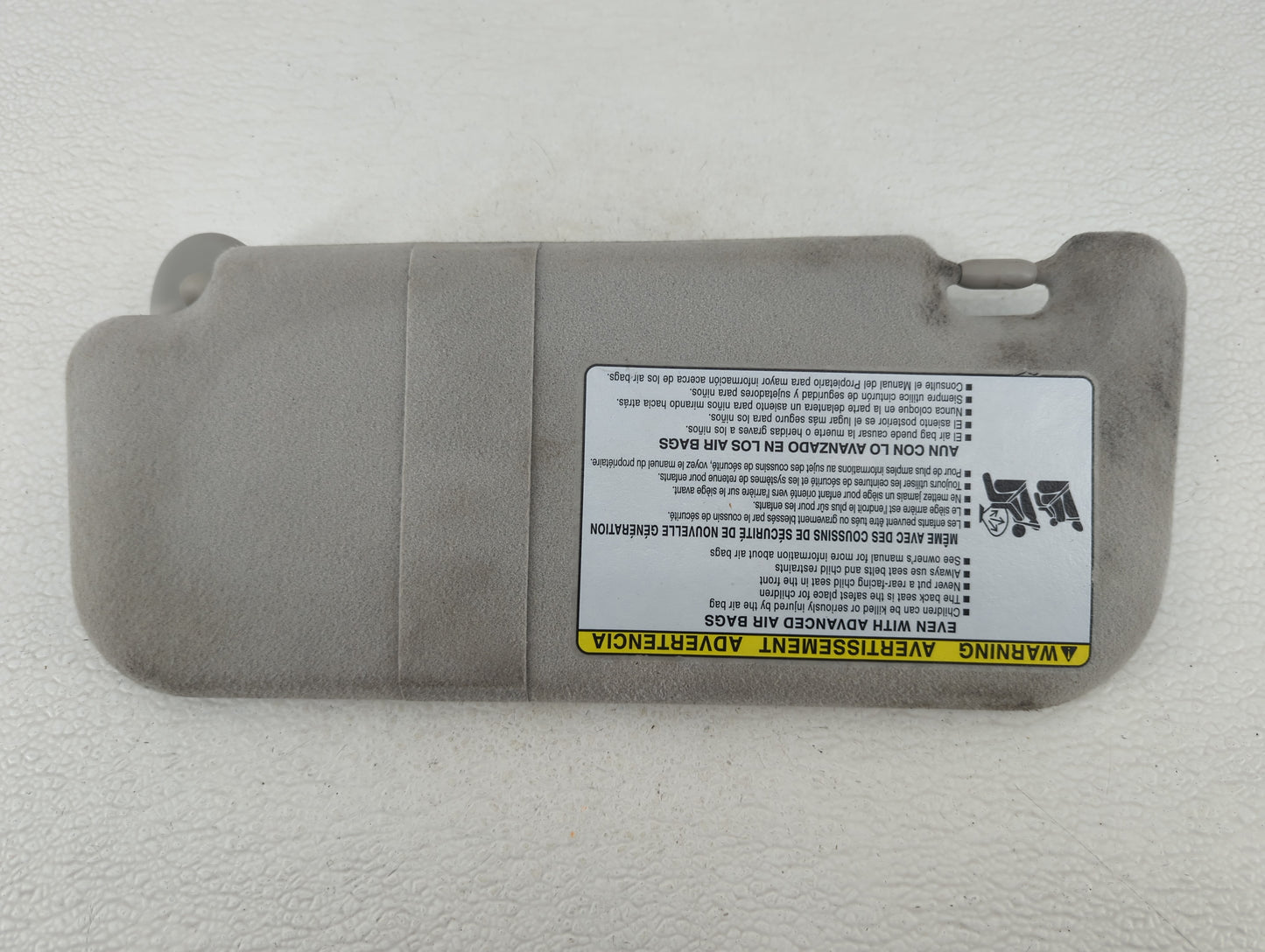 2009-2013 Toyota Corolla Sun Visor Shade Replacement Passenger Right Mirror Fits Fits 2009 2010 2011 2012 2013 OEM Used Auto