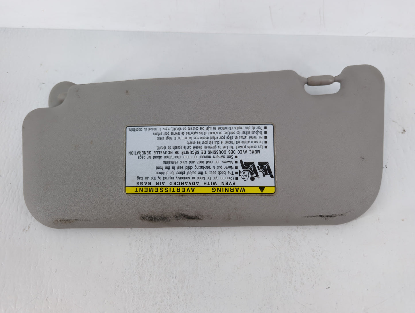 2009-2013 Toyota Corolla Sun Visor Shade Replacement Driver Left Mirror Fits Fits 2009 2010 2011 2012 2013 OEM Used Auto Par