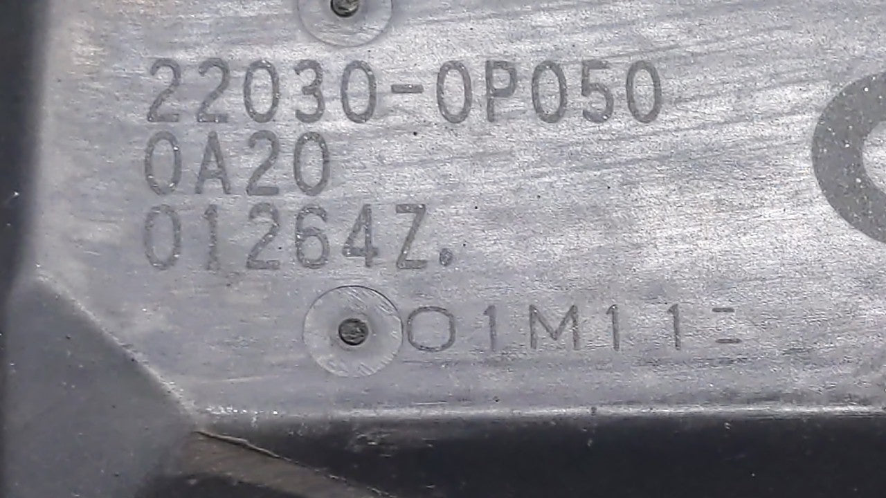 2008-2016 Toyota Highlander Throttle Body P/N:22030-0P050 22030-31030 Fits OEM Used Auto Parts - Oemusedautoparts1.com