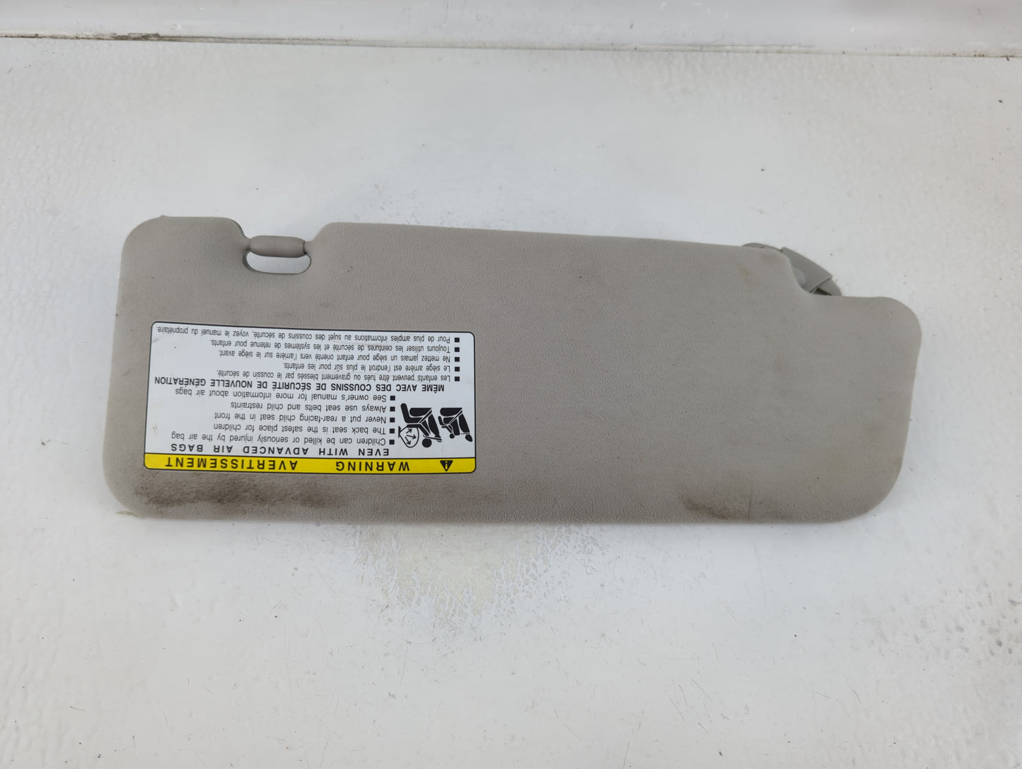 2010-2011 Toyota Prius Sun Visor Shade Replacement Driver Left Mirror Fits Fits 2010 2011 OEM Used Auto Parts - Oemusedautop