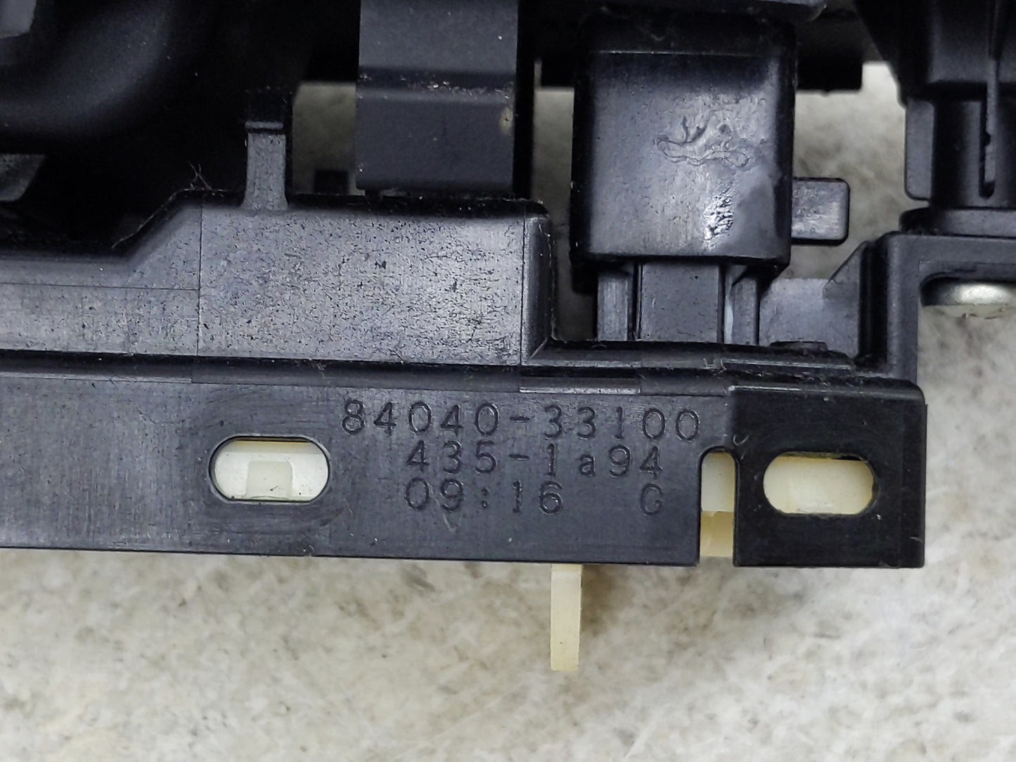 2010-2014 Toyota Prius Master Power Window Switch Replacement Driver Side Left P/N:84040-33100 Fits OEM Used Auto Parts - Oe