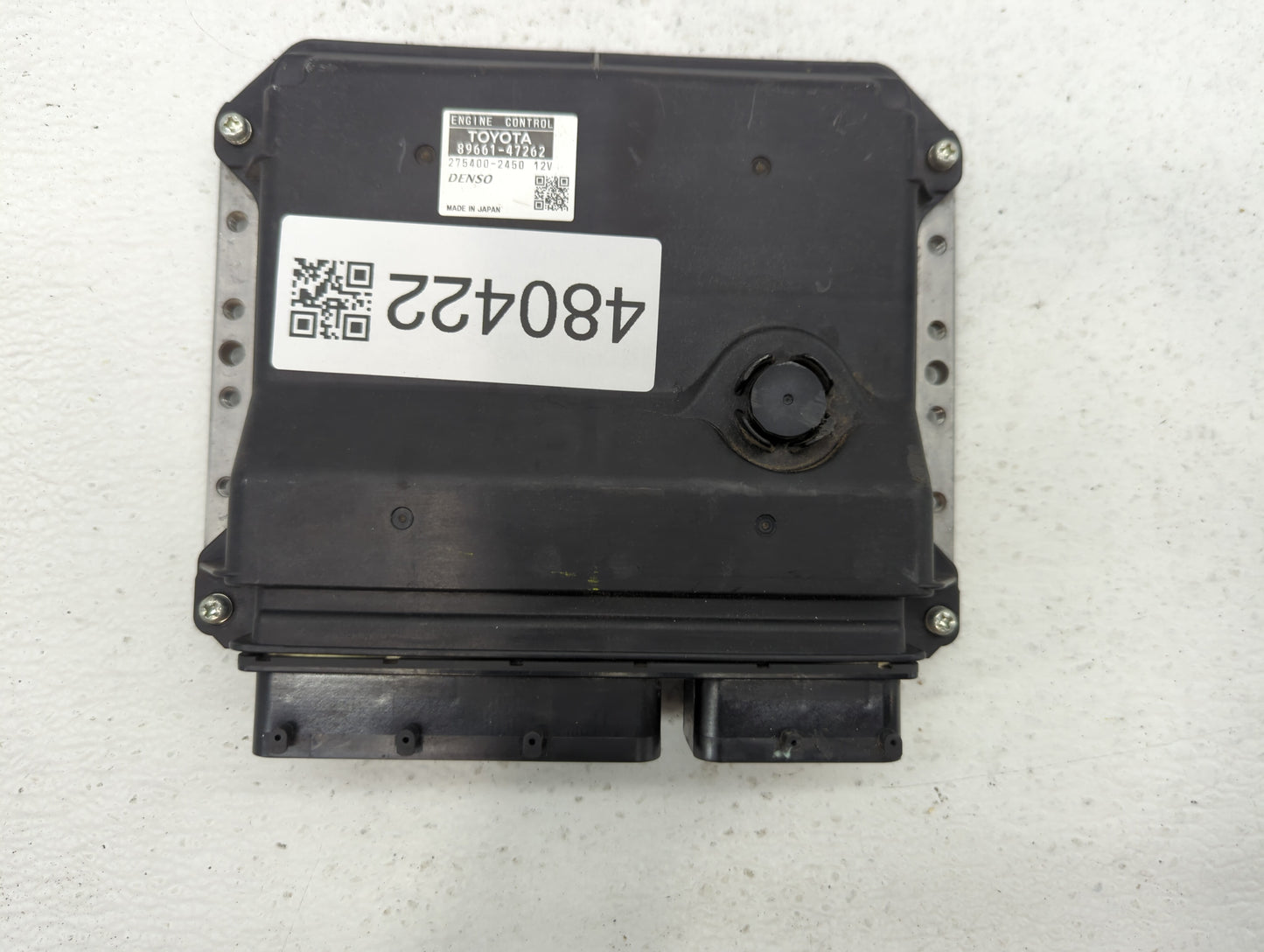 2010 Toyota Prius PCM Engine Control Computer ECU ECM PCU OEM P/N:89661-47261 89661-47262 Fits OEM Used Auto Parts - Oemused