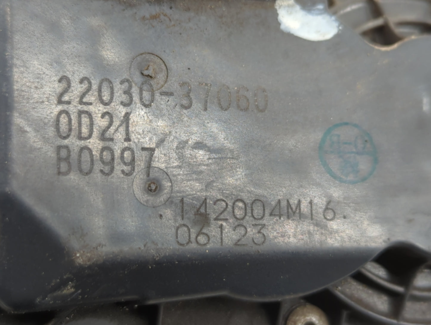 2010-2022 Toyota Prius Throttle Body P/N:22030-37060 Fits Fits 2010 2011 2012 2013 2014 2015 2016 2017 2018 2019 2020 2021 2
