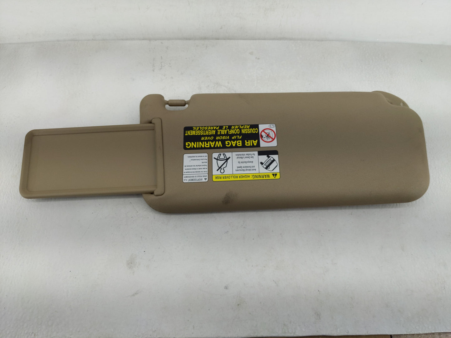 2010-2014 Toyota Rav4 Sun Visor Shade Replacement Driver Left Mirror Fits Fits 2010 2011 2012 2013 2014 OEM Used Auto Parts